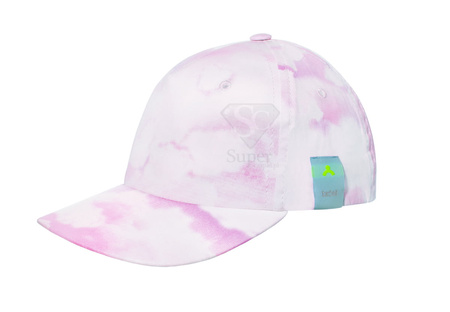 
                    BROEL Wilga czapka z daszkiem na lato niebo różowa
                